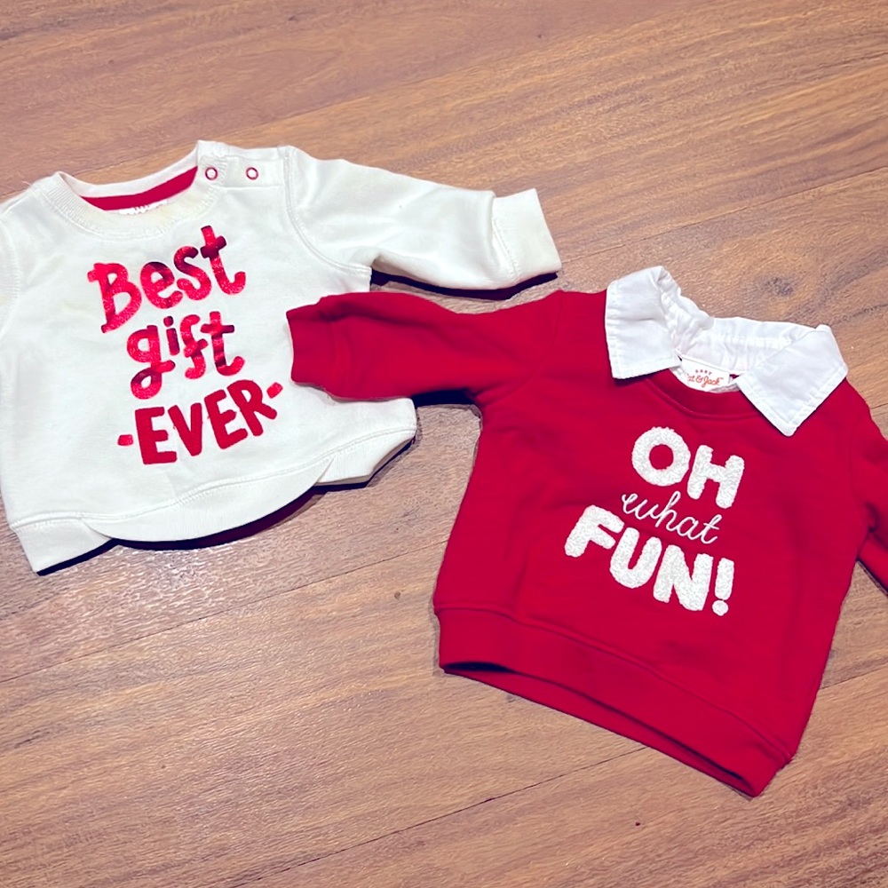 BABY Holiday Sweatshirt Tops